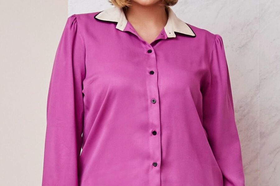 blusa Cuello Camisa